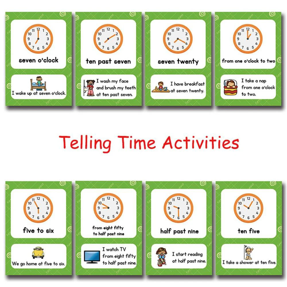 70 Groups Noun English Plurals Kids Montessori English Word Pocket FlashCards Game Learning Educational Toys For Children Games - LearnPlay Labs