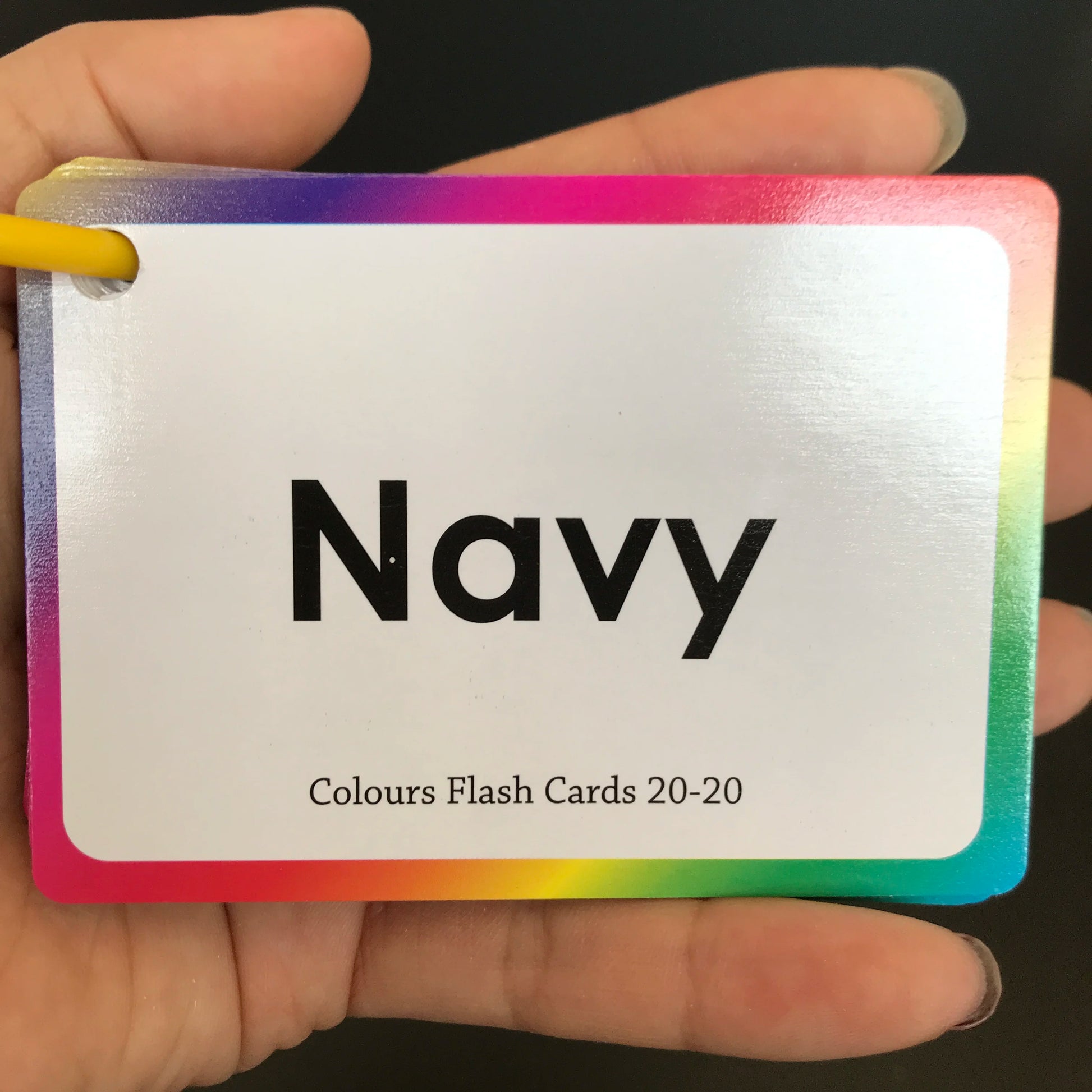 Learning Flashcards ABC Numbers Fruit Animal Body Educational Toys Classroom Aids Montessori Autism English Words Card for Kids - LearnPlay Labs