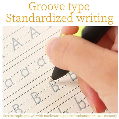 English Copy books Pen Magic Copy Book Practice Copybook For Calligraphy Children's Copybook kids Practice Book Magic Word Book - LearnPlay Labs