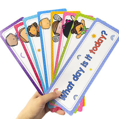Monthly Headliners Set 12 Months of The Year Day of the Week Headers Monthly Seasonal Week Headers English Words Learning Cards - LearnPlay Labs