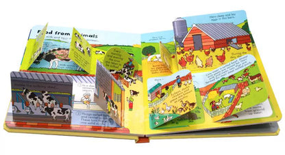 Usborne Books Look Inside English Cardboard Book for Kids Learning Toys Bedtime  Reading Activity Gifts Montessori Materials - LearnPlay Labs